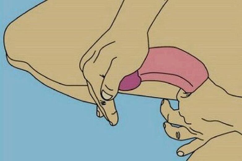 bending to enlarge the penis